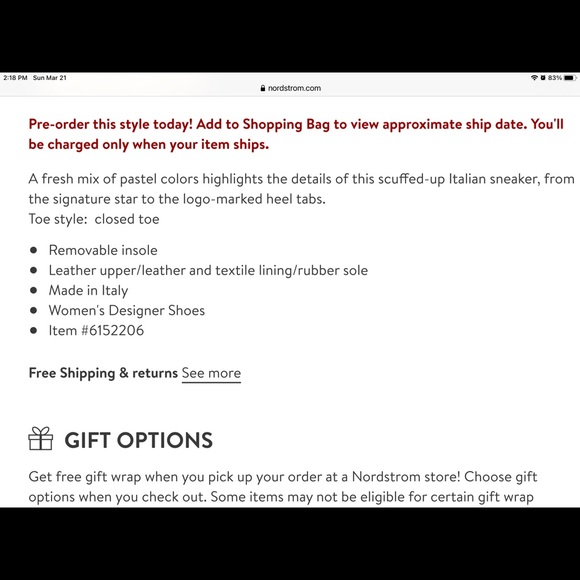 *SOLD*. NEW Golden Goose Sneakers - Picture 5 of 5